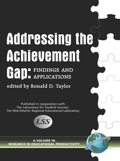Title details for Addressing the Achievement Gap by Ronald D. Taylor - Available